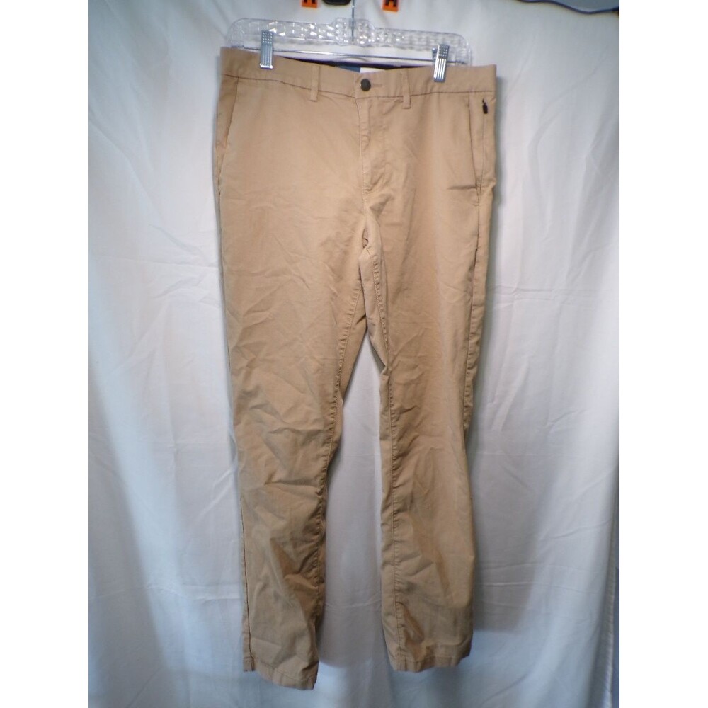 Old Navy Ultimate Tech Slim Men's Chino Pants 32x32 Khaki Built In Flex
